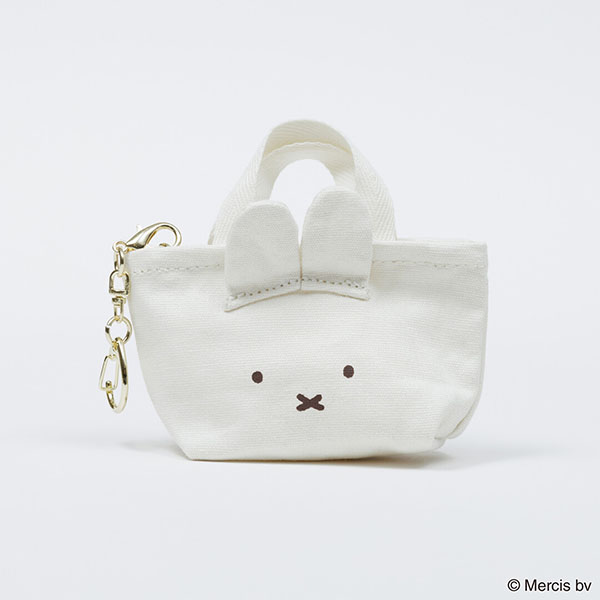 Miffy米菲兔 BRUNA 迷你tote bag吊飾 鑰匙扣