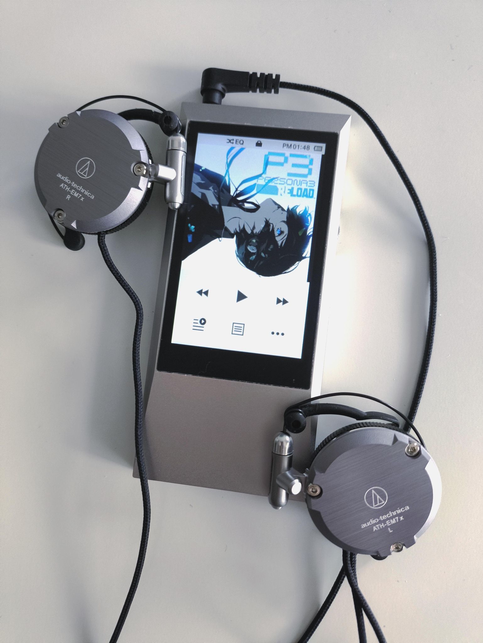 Audio Technica ATH-EM7x 鋁製耳掛式耳筒 