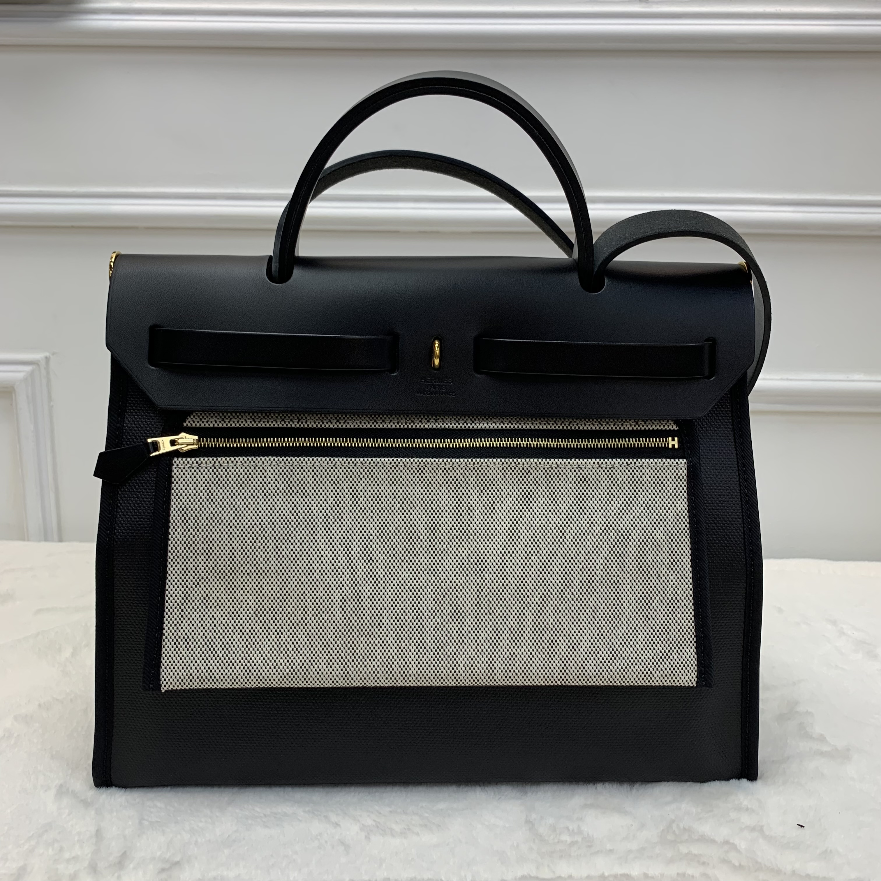 熱賣‼️🔔Herbag31黑金黑色拼防水布