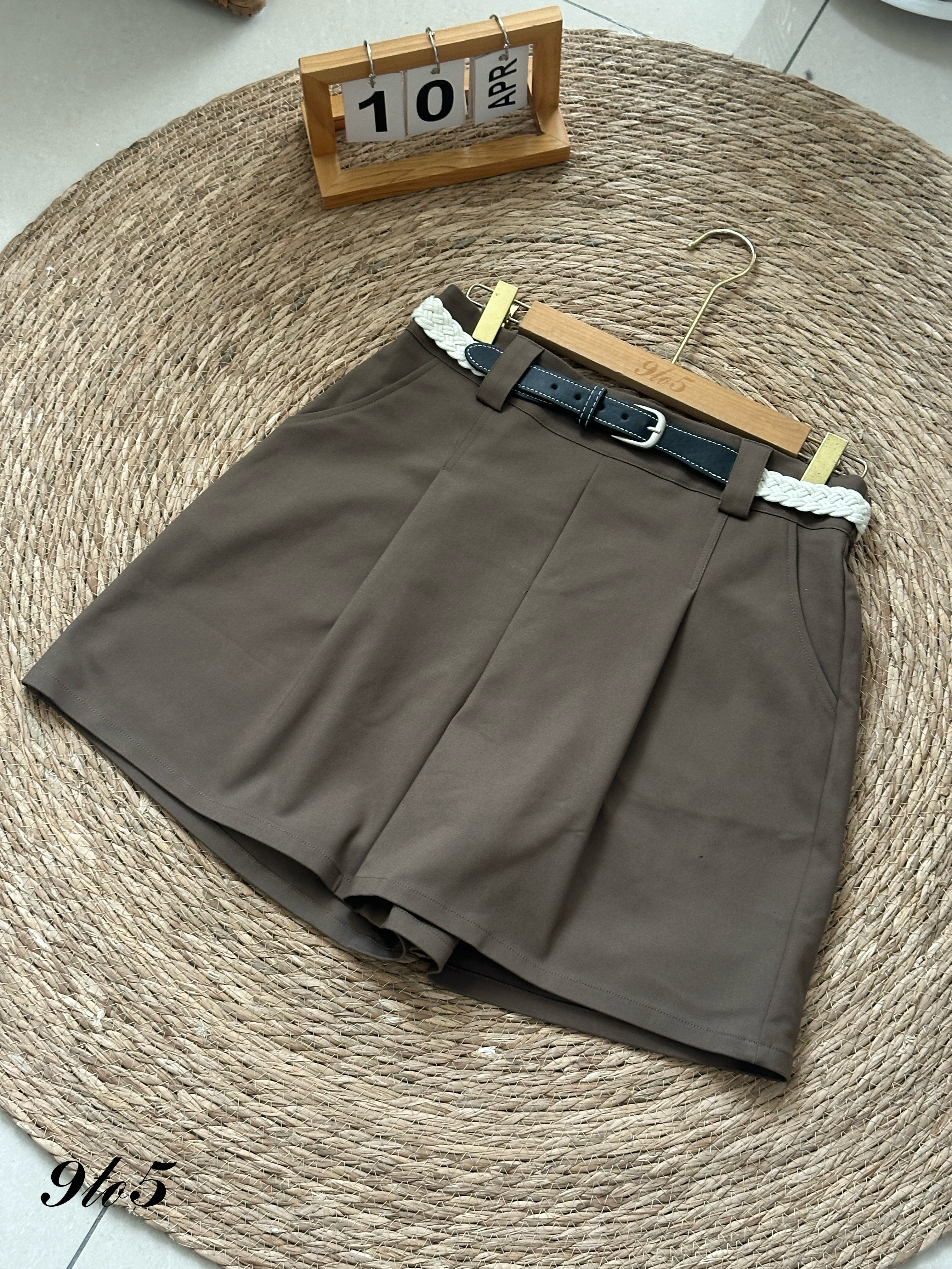 S1839 A Line Short Pants - 3 Colors 