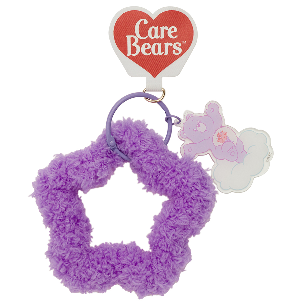 【台灣】CARE BEARS 樂觀星星絨毛手機吊飾