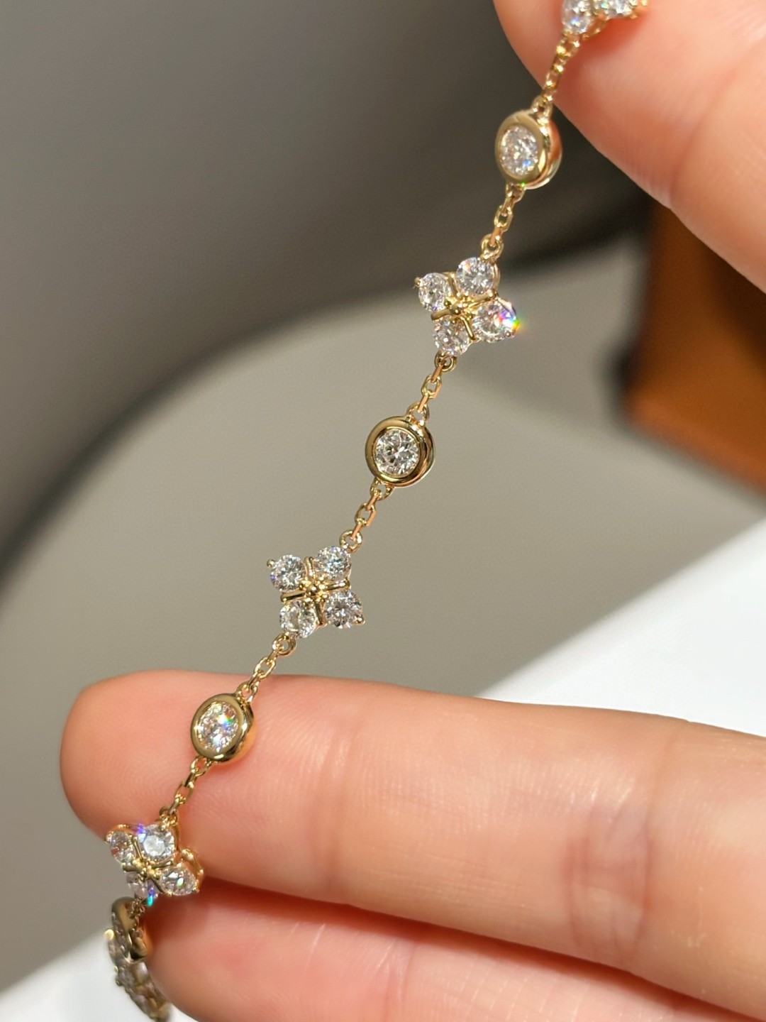 18K Lab Diamond Bracelet