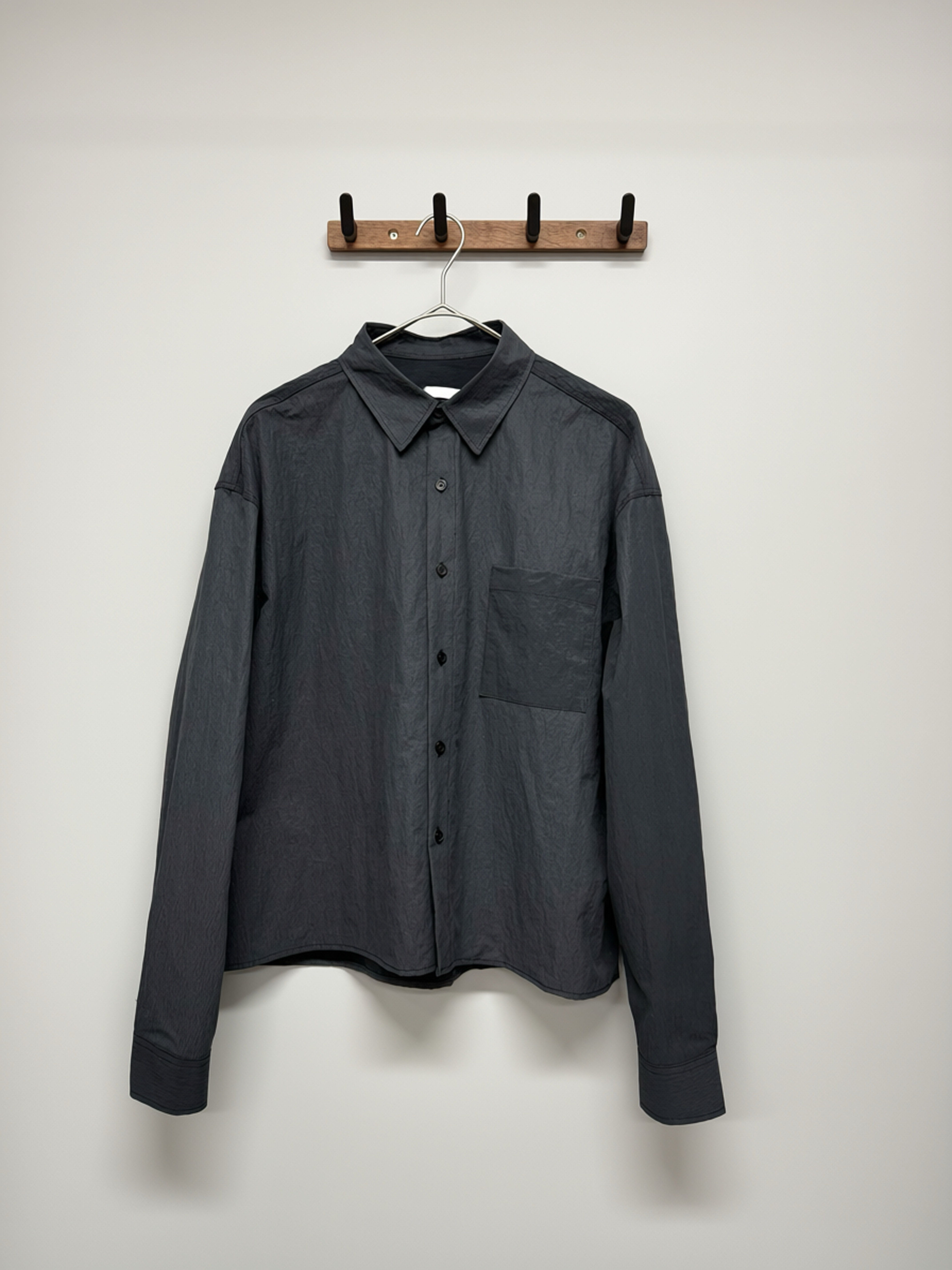 (Unisex)Graphite Relaxed-Fit Shirt #sh20