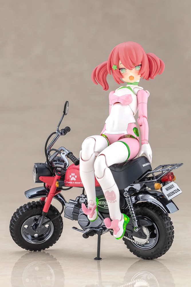 (預訂訂金 $100) (總價 $316) 壽屋 Kotobukiya Megami Device 女神裝置 PUNI MOFU RACING MAO with Honda Z50J-1 Monkey 模型 (KO08729) (行版) 