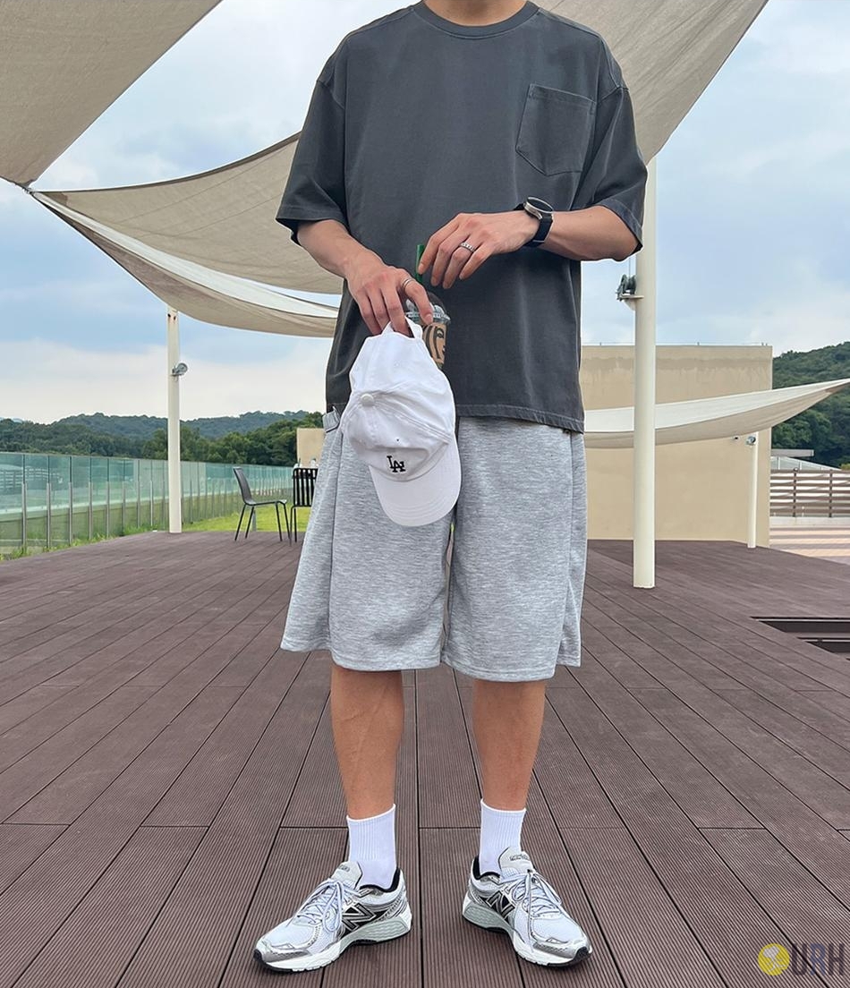 【100%保證韓國直送】Supima Pigment Washing 復古水洗口袋寬鬆短袖Tee 👕 [4 color] RG165944