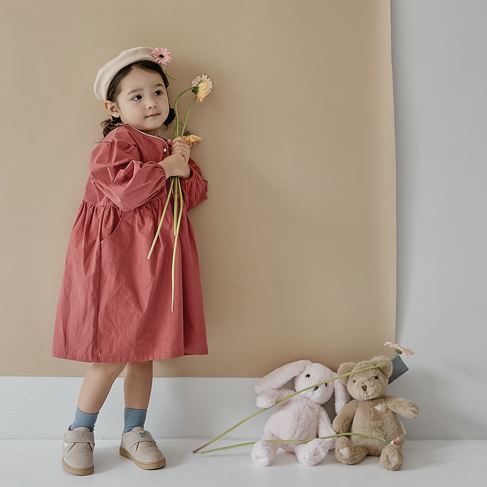 DOTTODOT 珍珠扣公主連衣裙 SIZE90 (展覽DISPLAY)