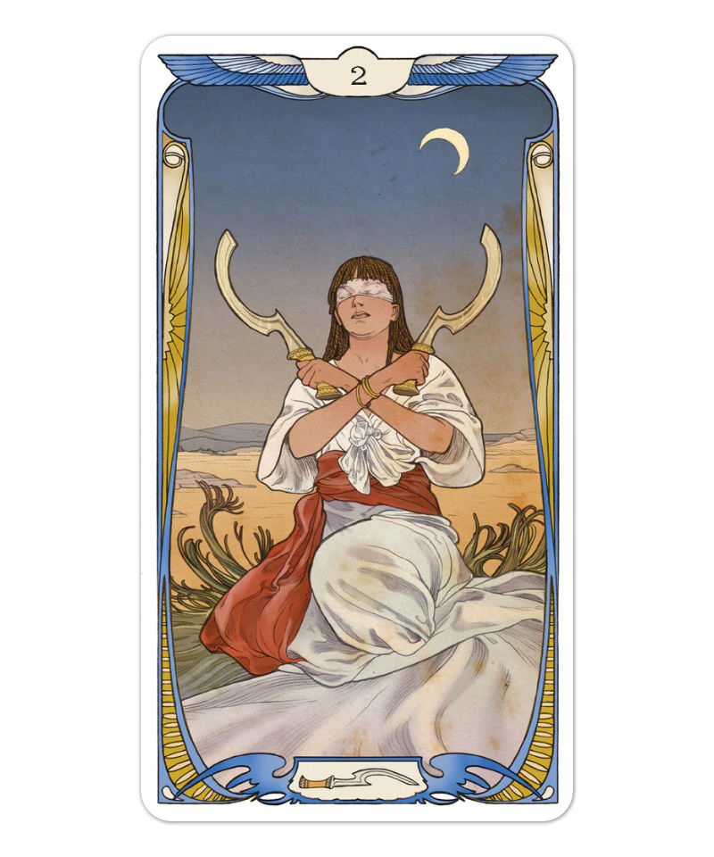 埃及新藝術風格塔羅牌｜Egyptian Art Nouveau Tarot