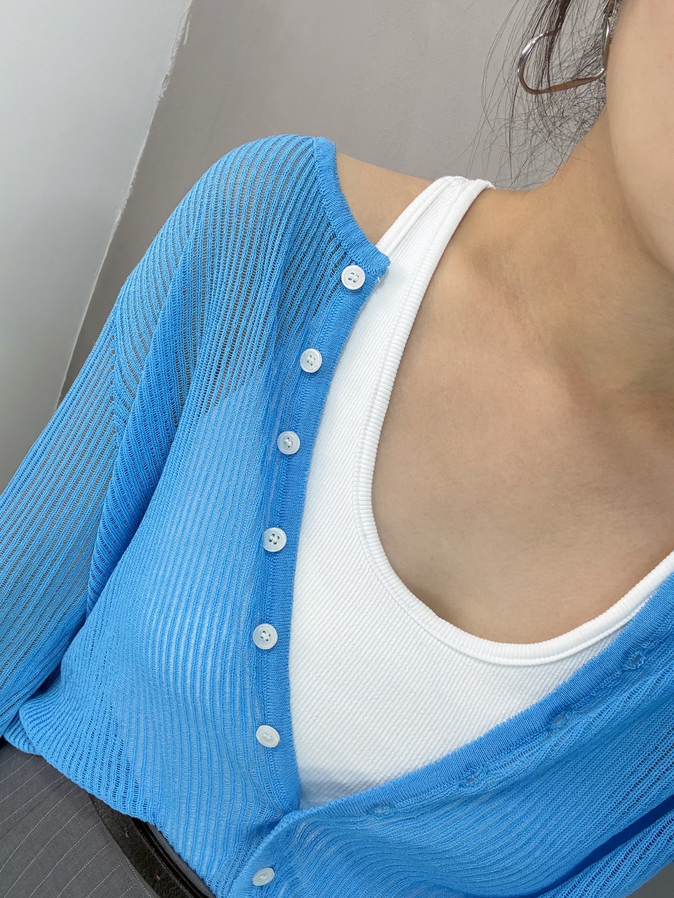 Z83 彩藍線外套
