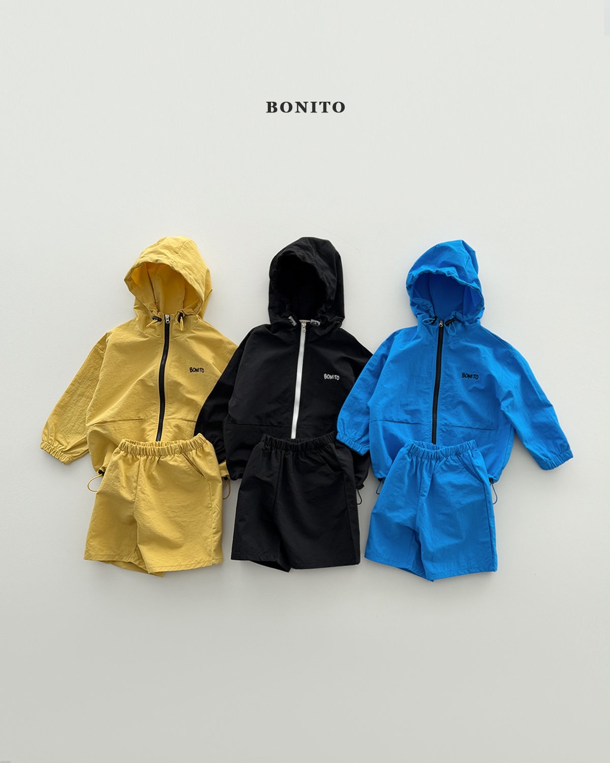 Windbreaker Hooded Set