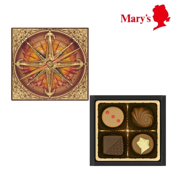 日本 Mary’s 羅針盤系列朱古力禮盒4件