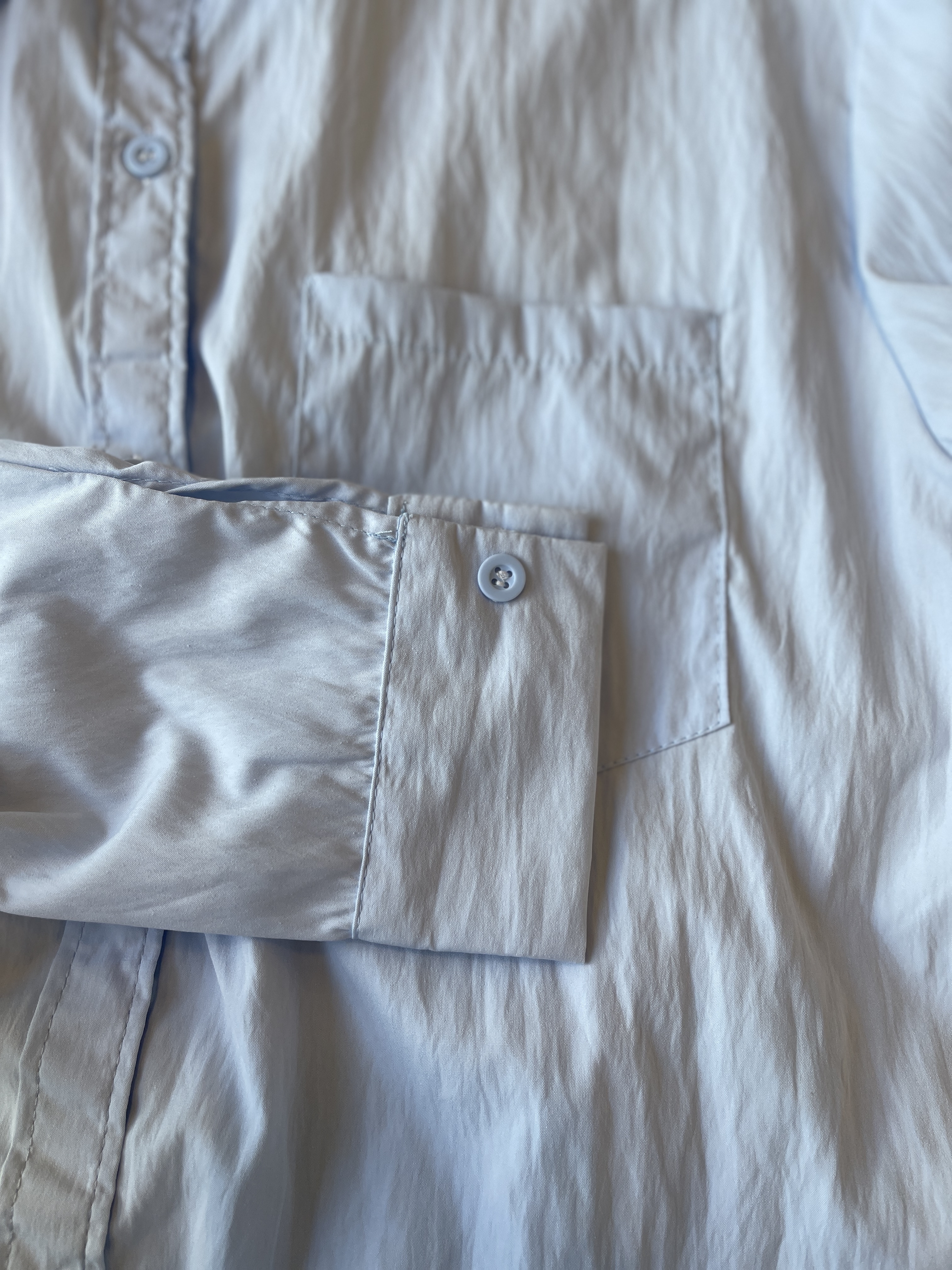 冰凉冰丝薄款衬衫外套