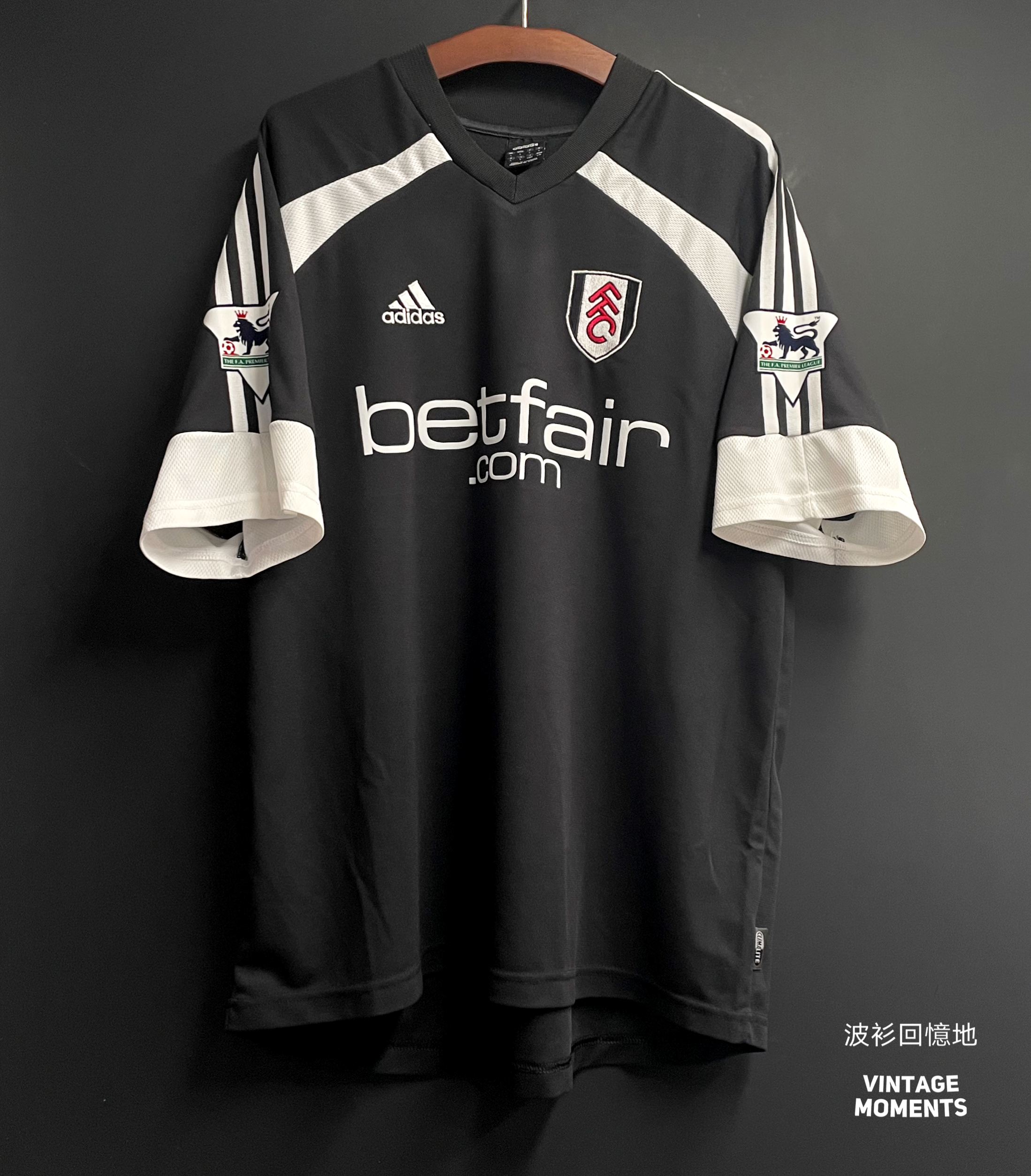 富咸02/03客場 稻本潤一 FALHAM FC 2002-2003 AWAY SHIRT INAMOTO 