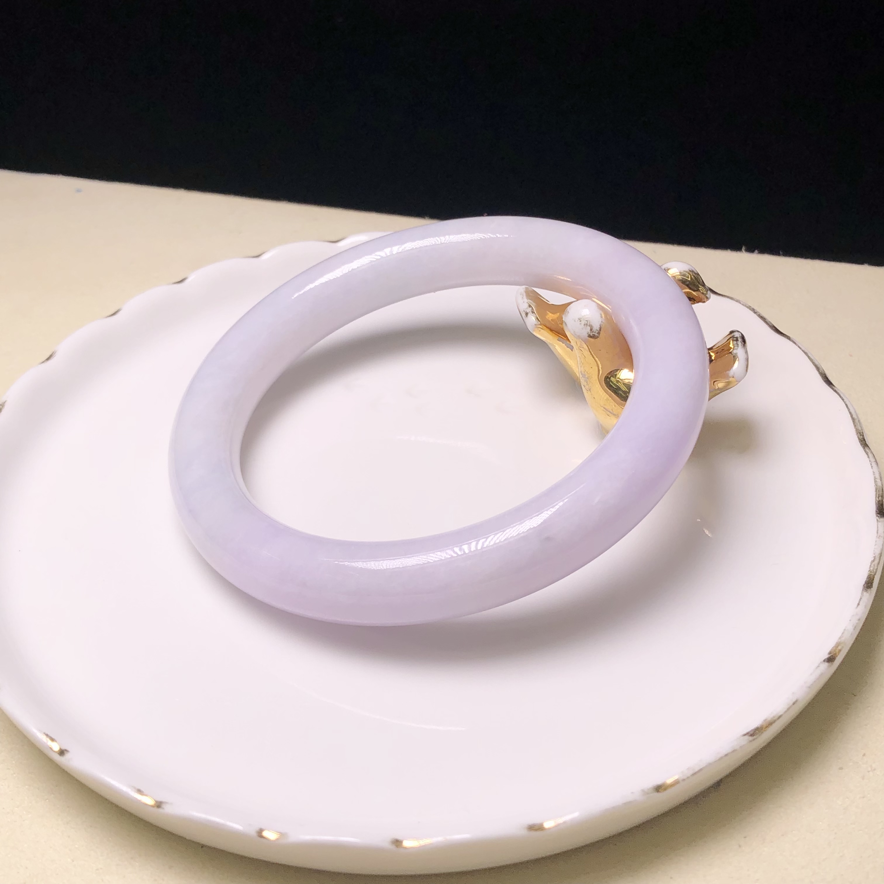 C05530 木那粉紫圓鐲61.7mm