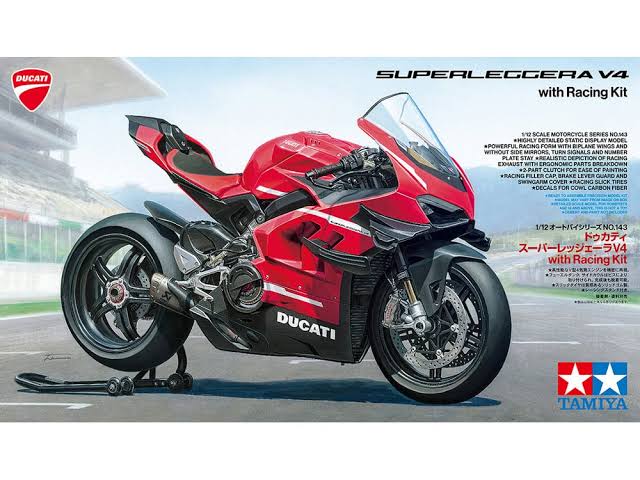 1/12 DUCATI SUPERLEGGERA V4 with Racing Kit