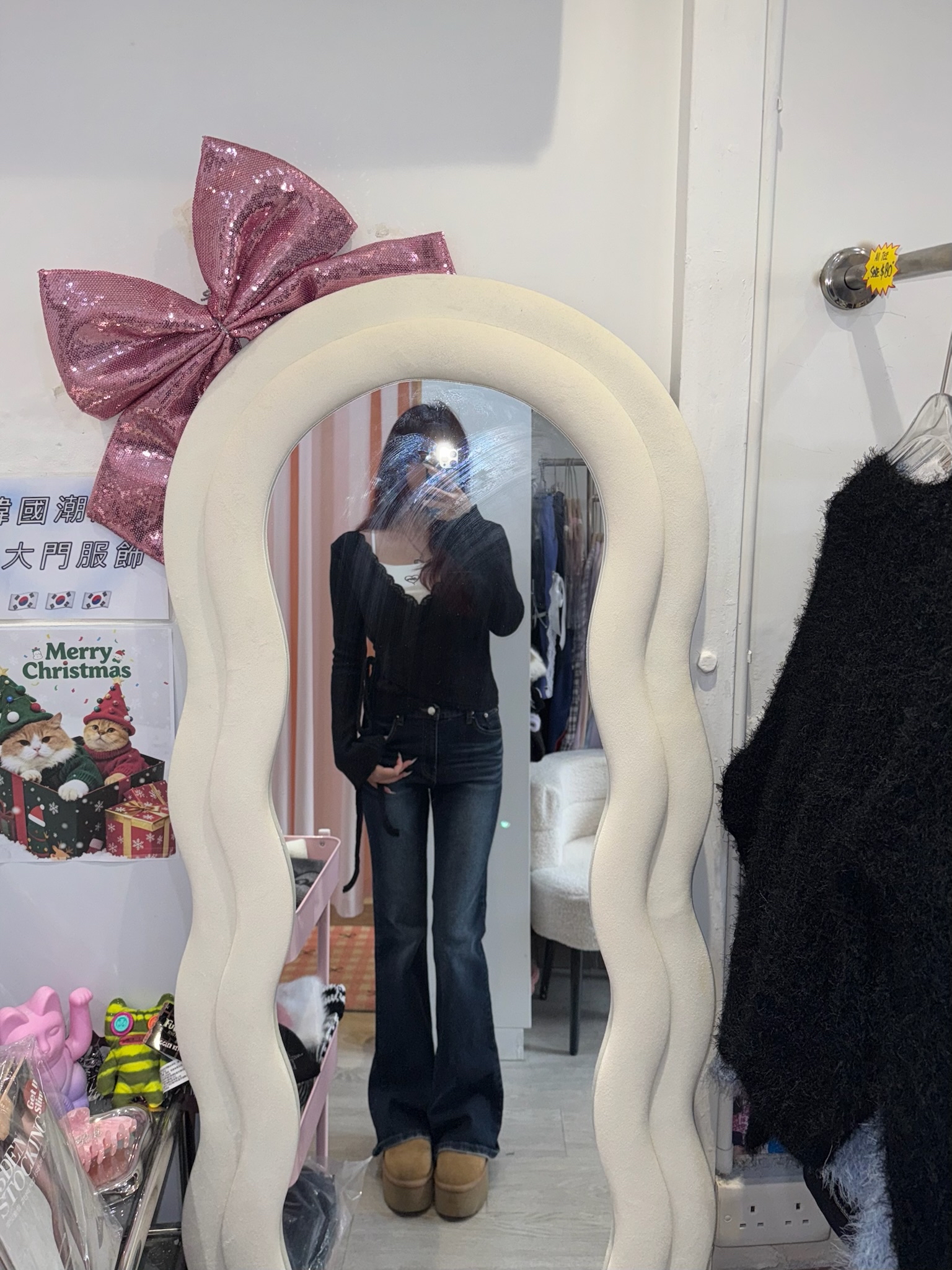 已售罄❌韓國仙氣感滿滿Lacy邊邊交叉綁帶外撘💖