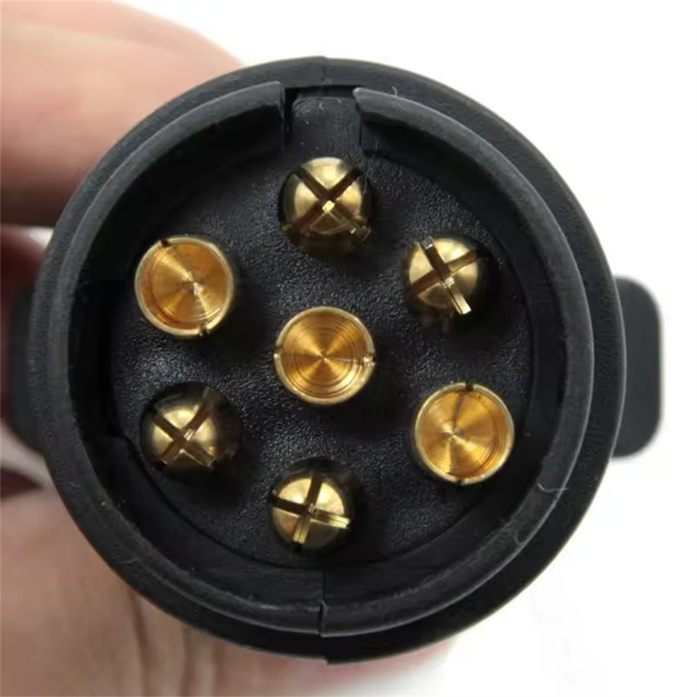 歐式7芯塑料插頭插座  UB0285