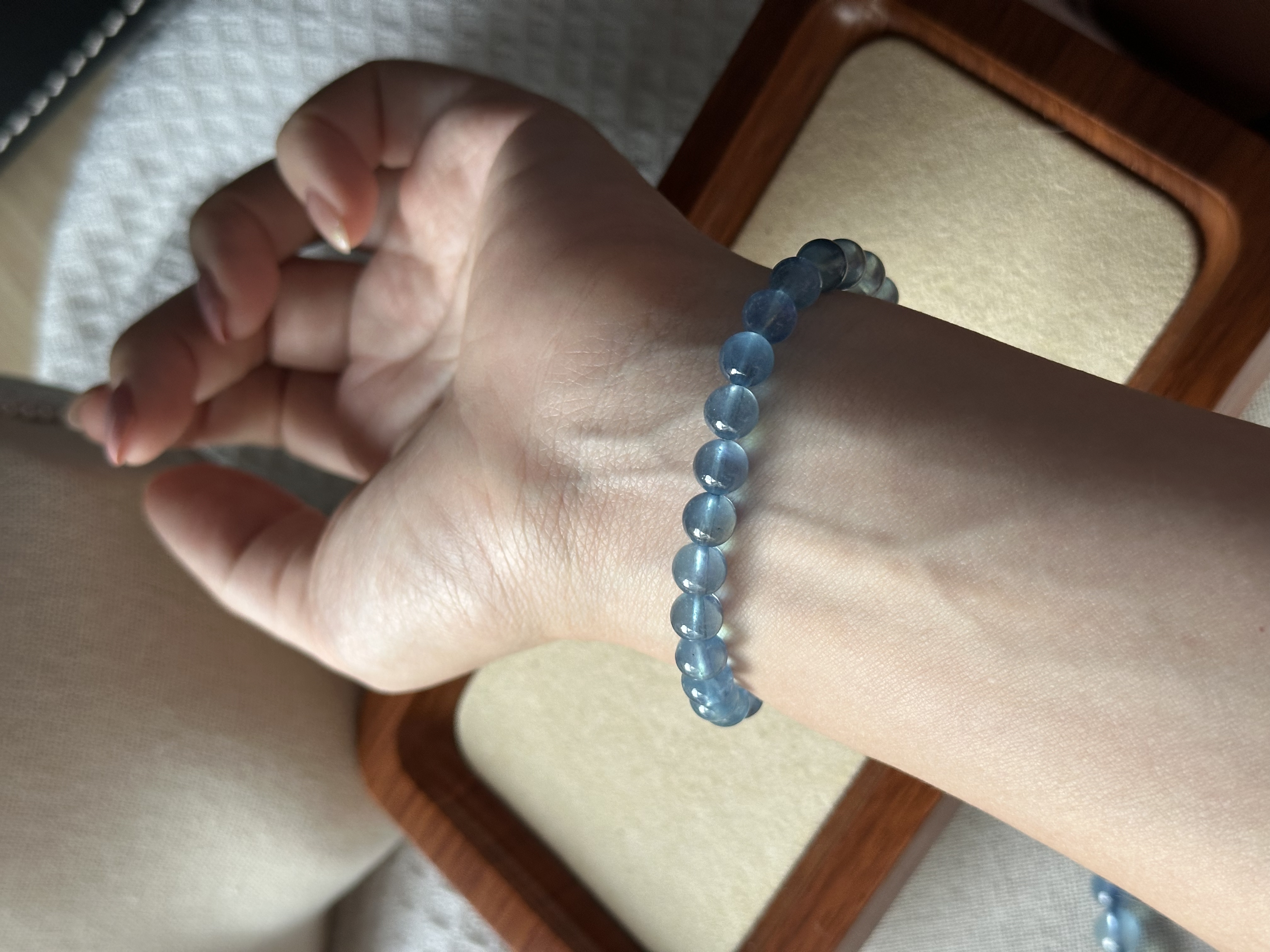 高货海蓝宝 ｜ High Grade Aquamarine 7.0mm [A01]