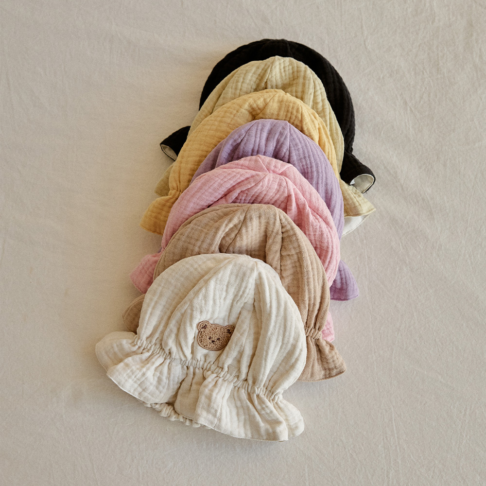 DOTTODOT 七色有機棉紗娃娃帽