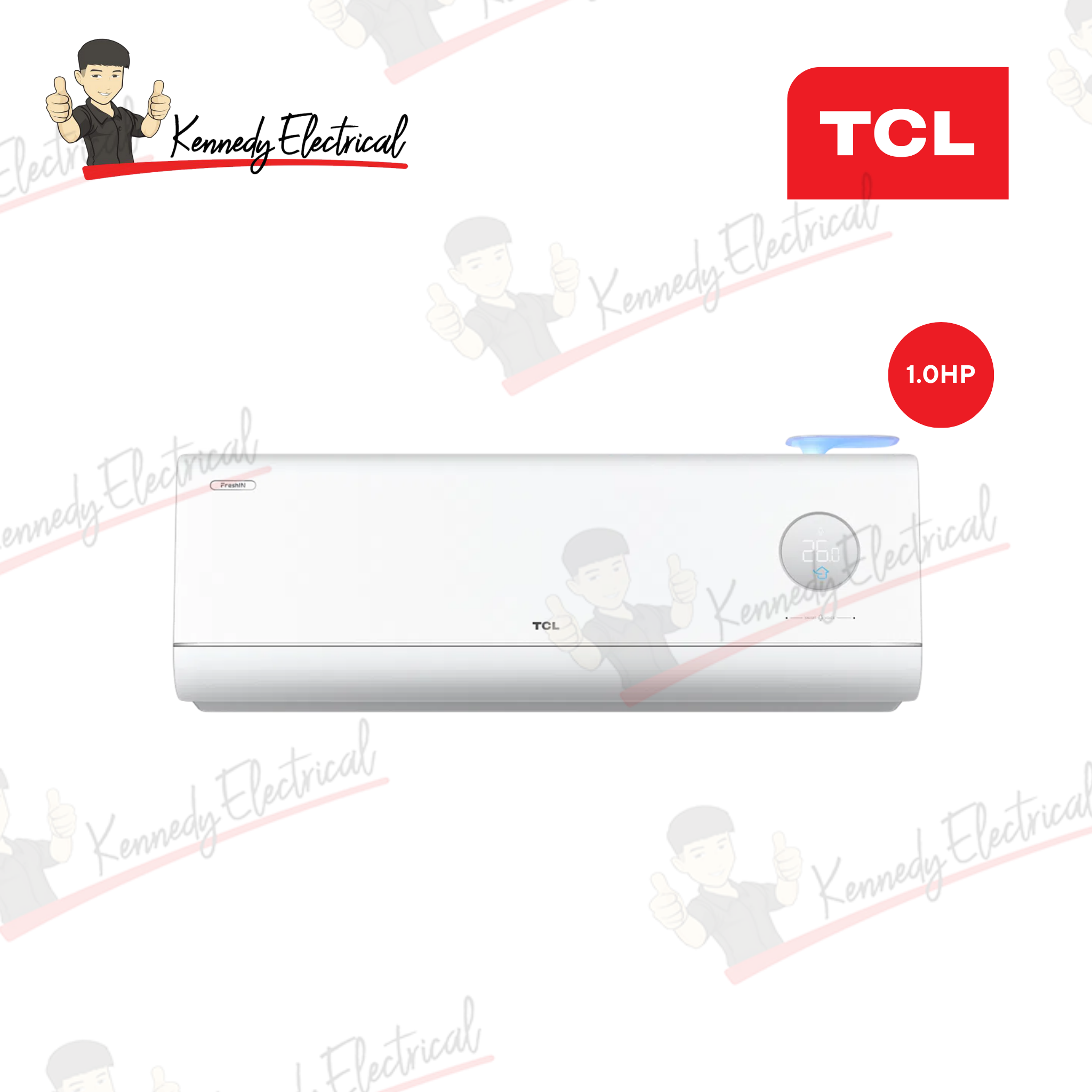 TCL 1.0HP FreshIN 3.0 Series Inverter Air Conditioner (TAC-10CSD/P7)