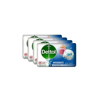 Dettol Bar Soap 100g Invigorate (3+1)