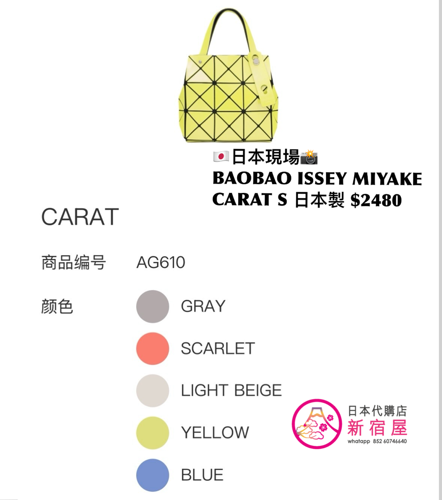 BAOBAO ISSEY MIYAKE CARAT S