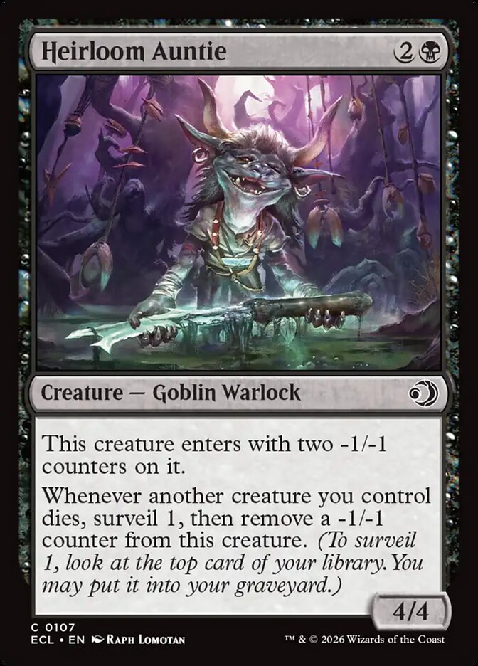 Heirloom Auntie [ECL-107] [EN]