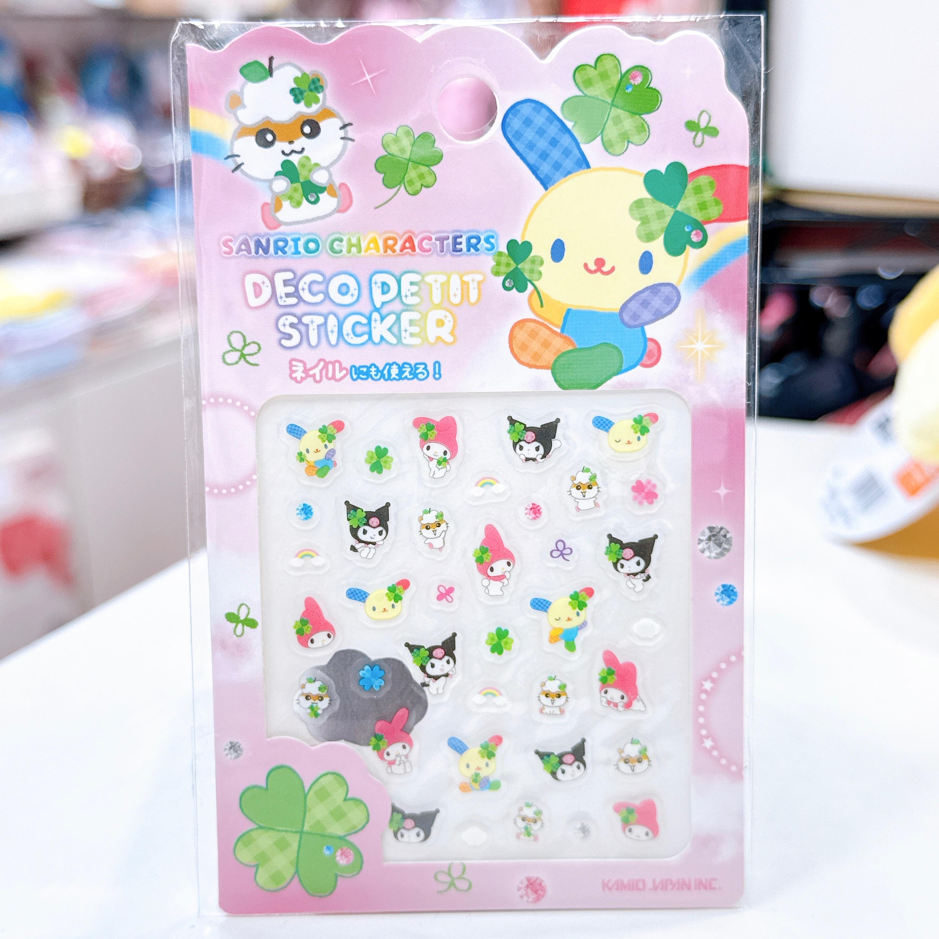 日本直送Sanrio彩虹兔usahana 玉桂狗Kitty幸運四葉草文具系列