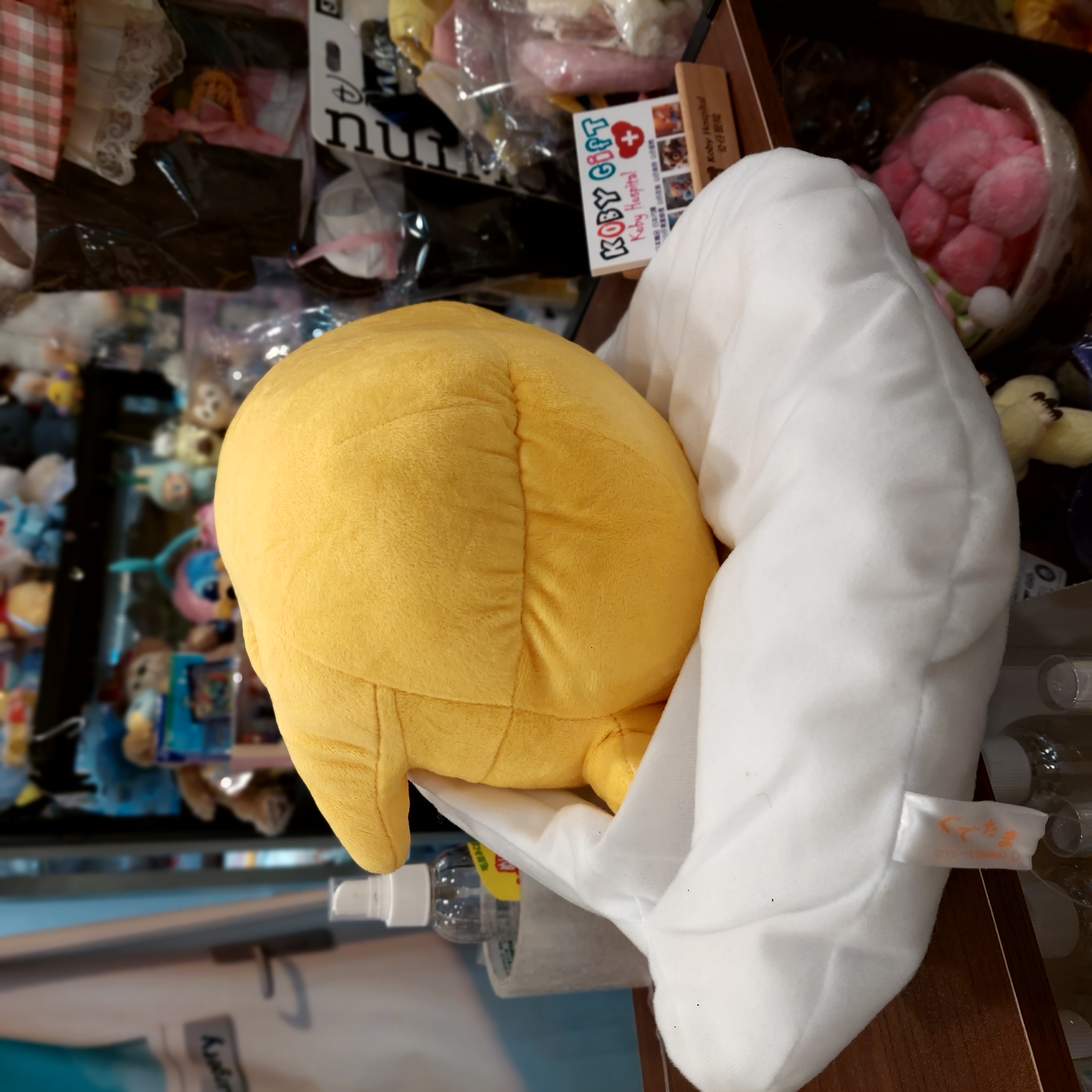 原裝日本 Gudetama 蛋黃哥 雞蛋哥 躺平蛋 大公仔 35cm
