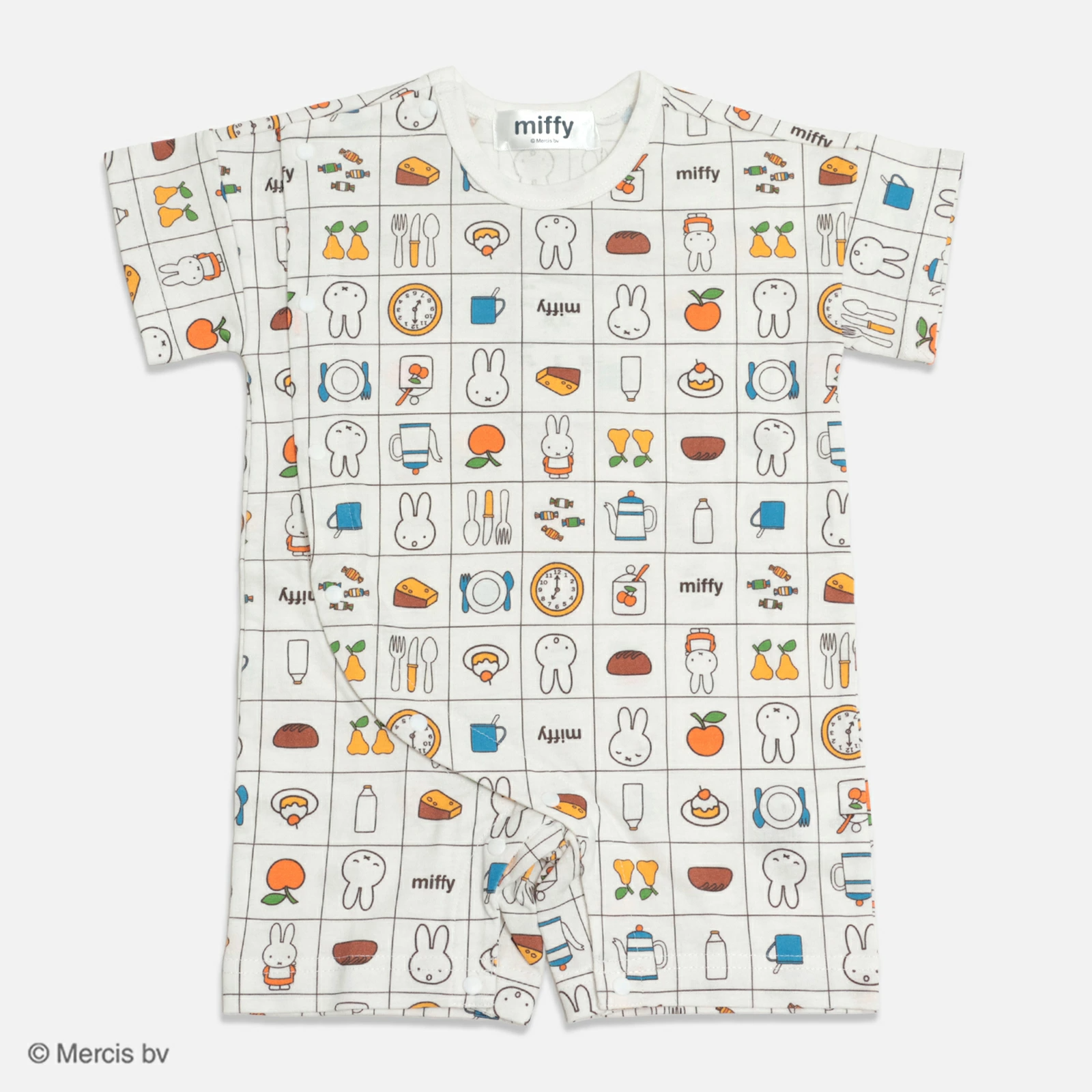🆕【⭐訂購⭐】🇯🇵日本直送 🌀 #Miffy 短袖連身衣🌀 [PLFA-0145] [260718]