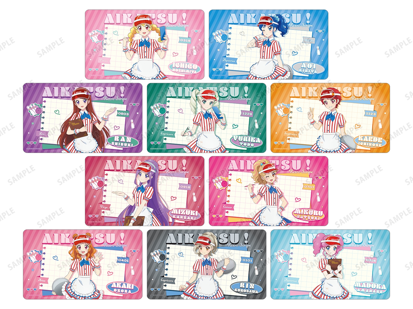 星夢學園 Aikatsu! × ROUND1 vol.2 多用途電腦枱墊/滑鼠墊 #P-AKG0316 [armabianca] (PRE-ORDER) [2026/05]