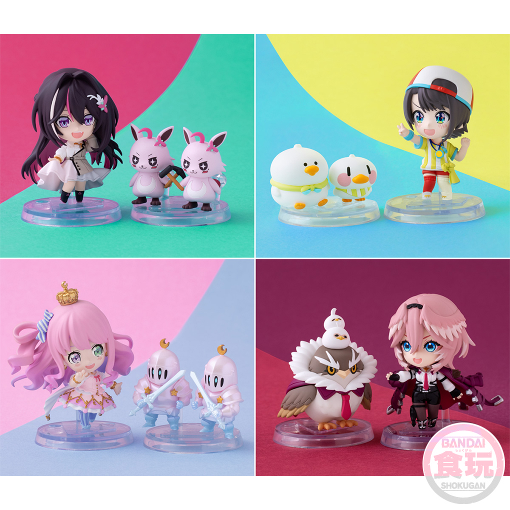 (預訂訂金 $100) (總價 $327) Bandai Hololive Deformation Collection Vol.4 食玩 (原盒8個) (1套8款) (行版) 