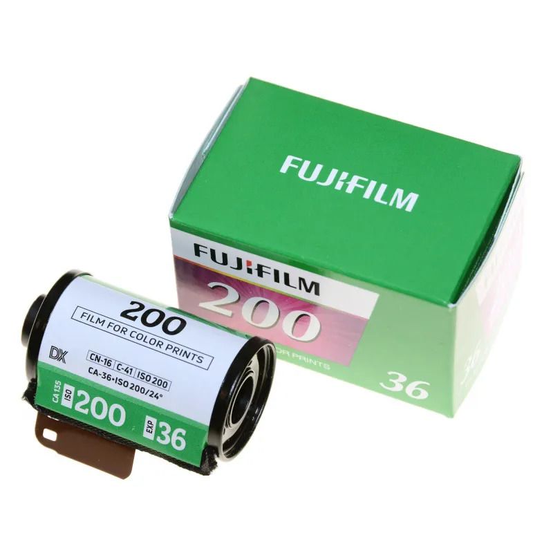富士膠片 - Fujifilm FUJICOLOR C200 35mm 135 彩色負片菲林底片 (36 張)