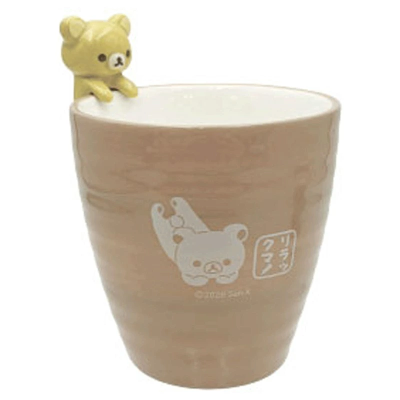 RK 日版 鬆弛熊立體公仔日式茶杯（2款）