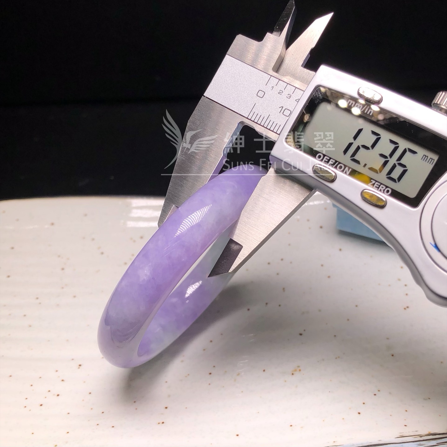 木那藍紫飄花福鐲54.5mm C06160