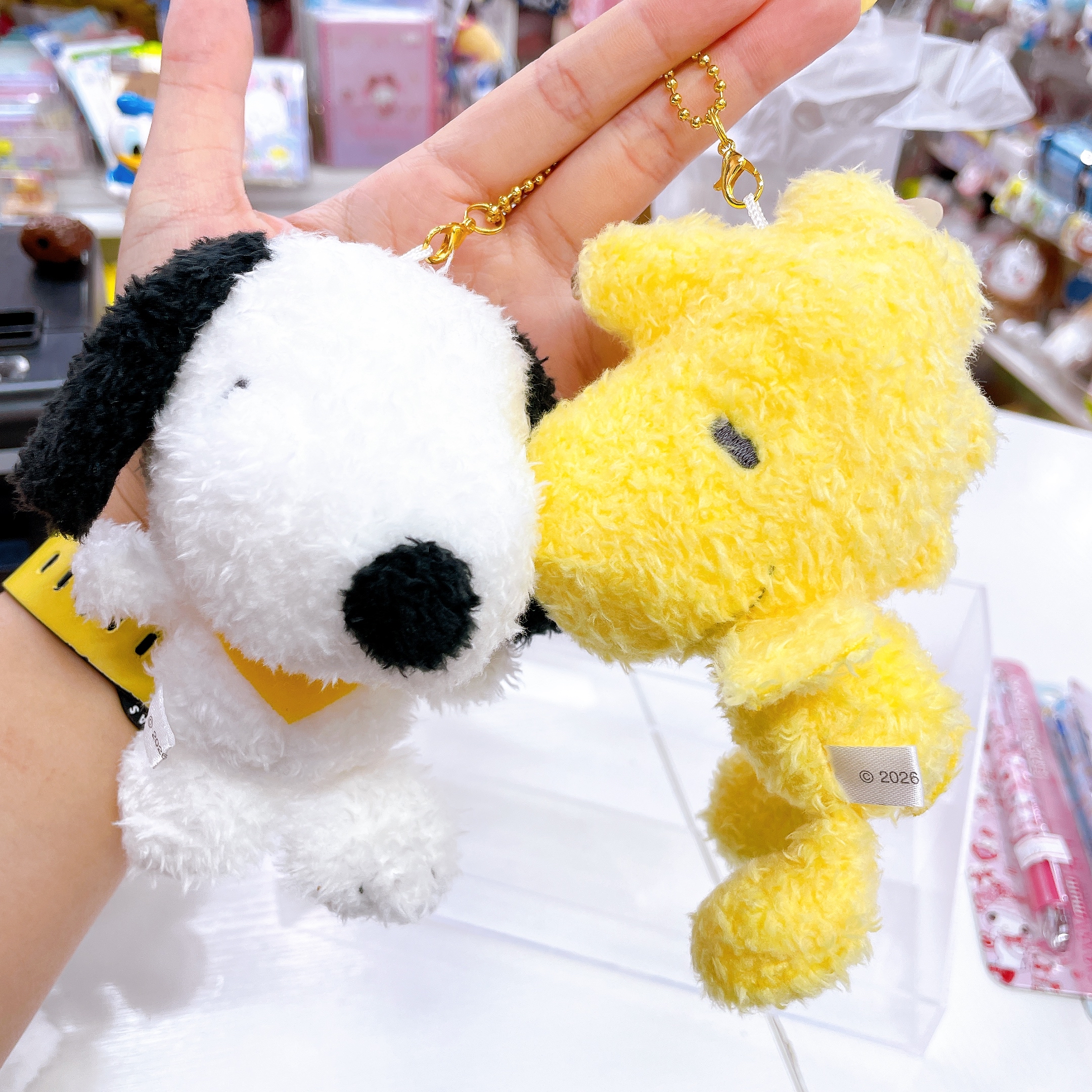 日本直送Snoopy新款磁石貼貼公仔 可以分開掛可以一齊掛