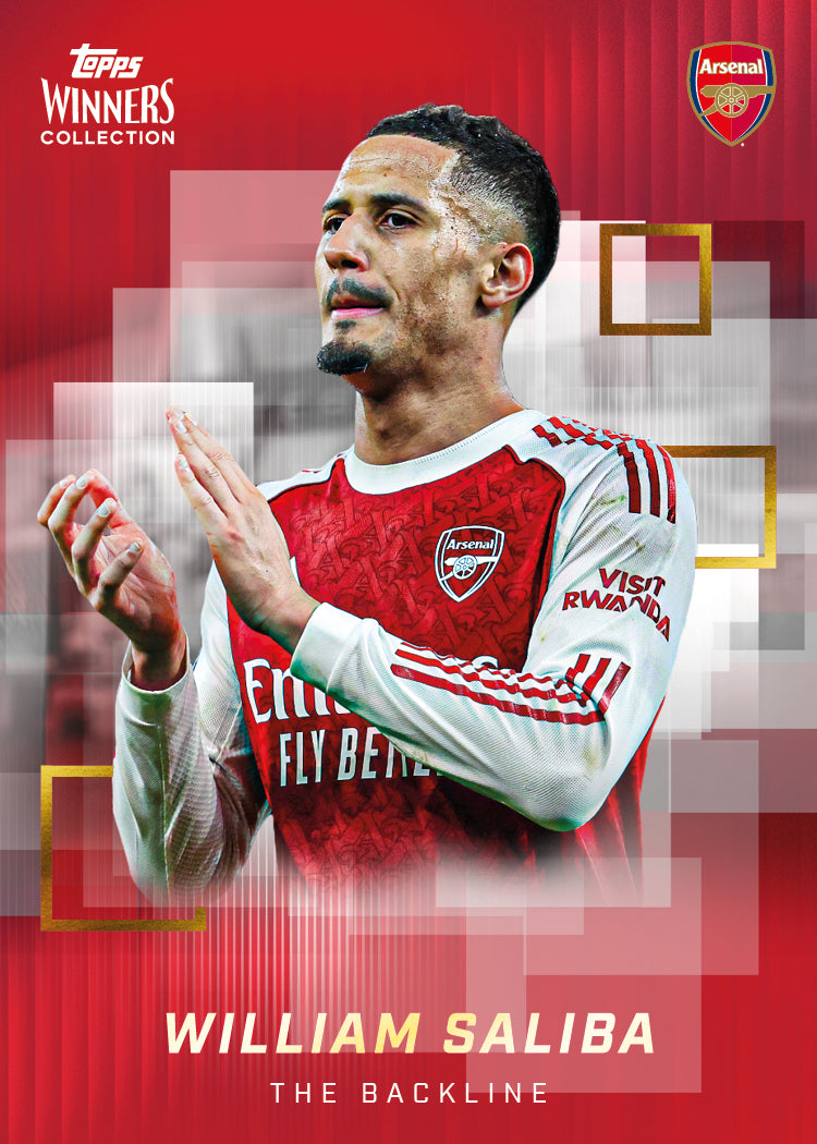 Topps Winners Collection Arsenal 2025/26 英超冠軍珍藏卡盒｜每盒1簽名＋2限量卡