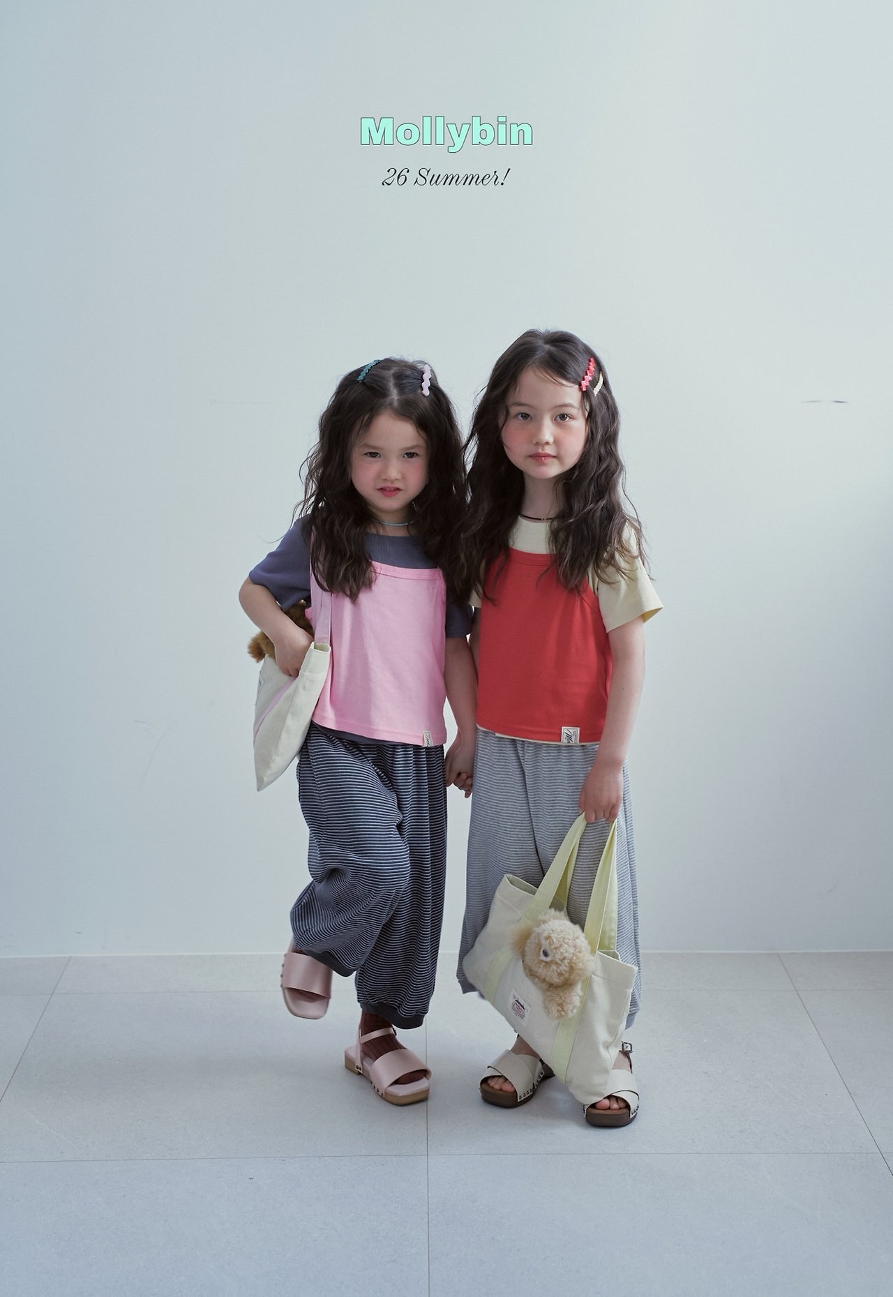 Molly | 2 in 1 Top 親子(pink L105-115/Pink Adult)