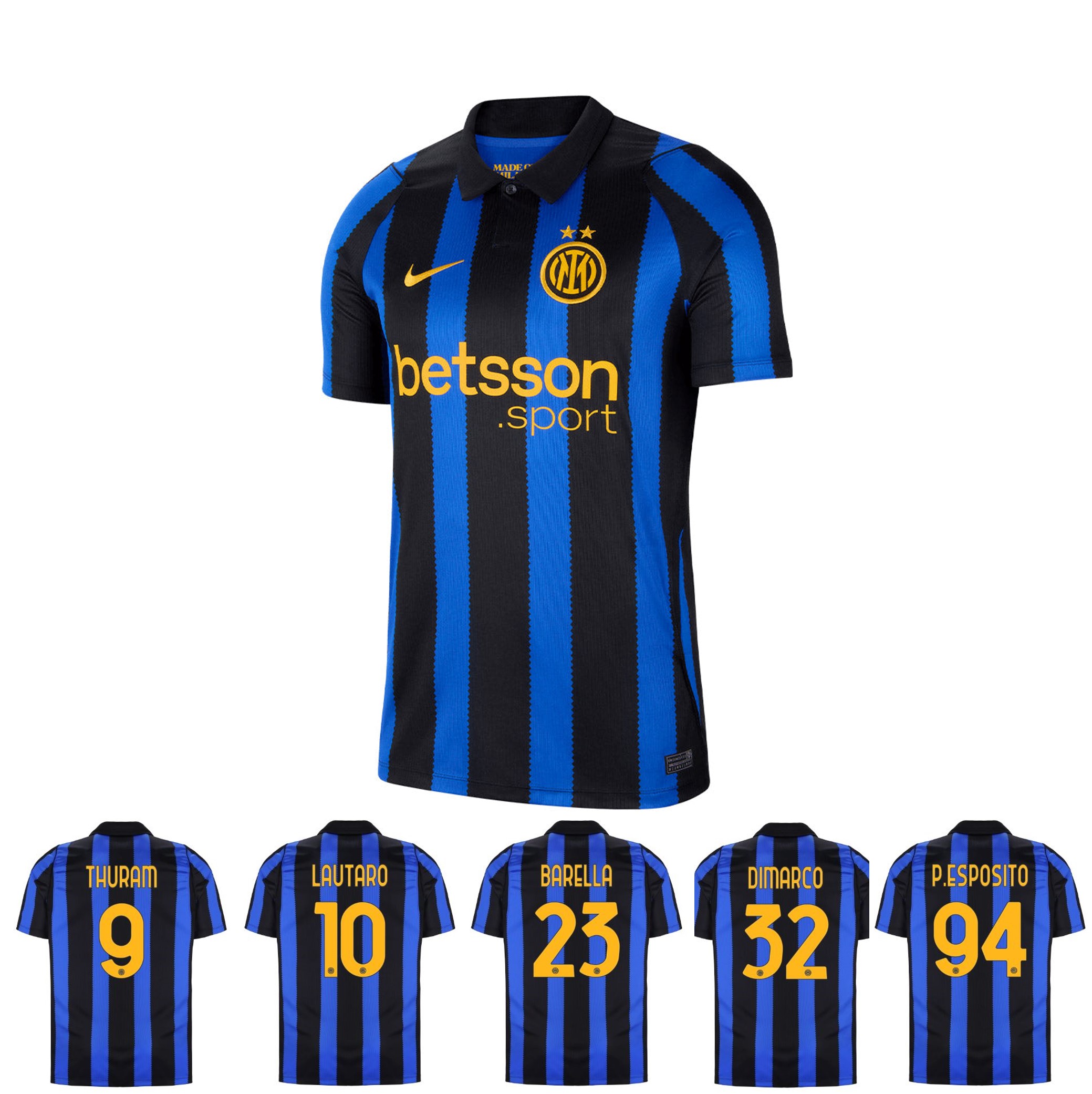 Nike Inter Milan 國際米蘭 2026-27 主場球迷版球衣 (可加印字章) II1889