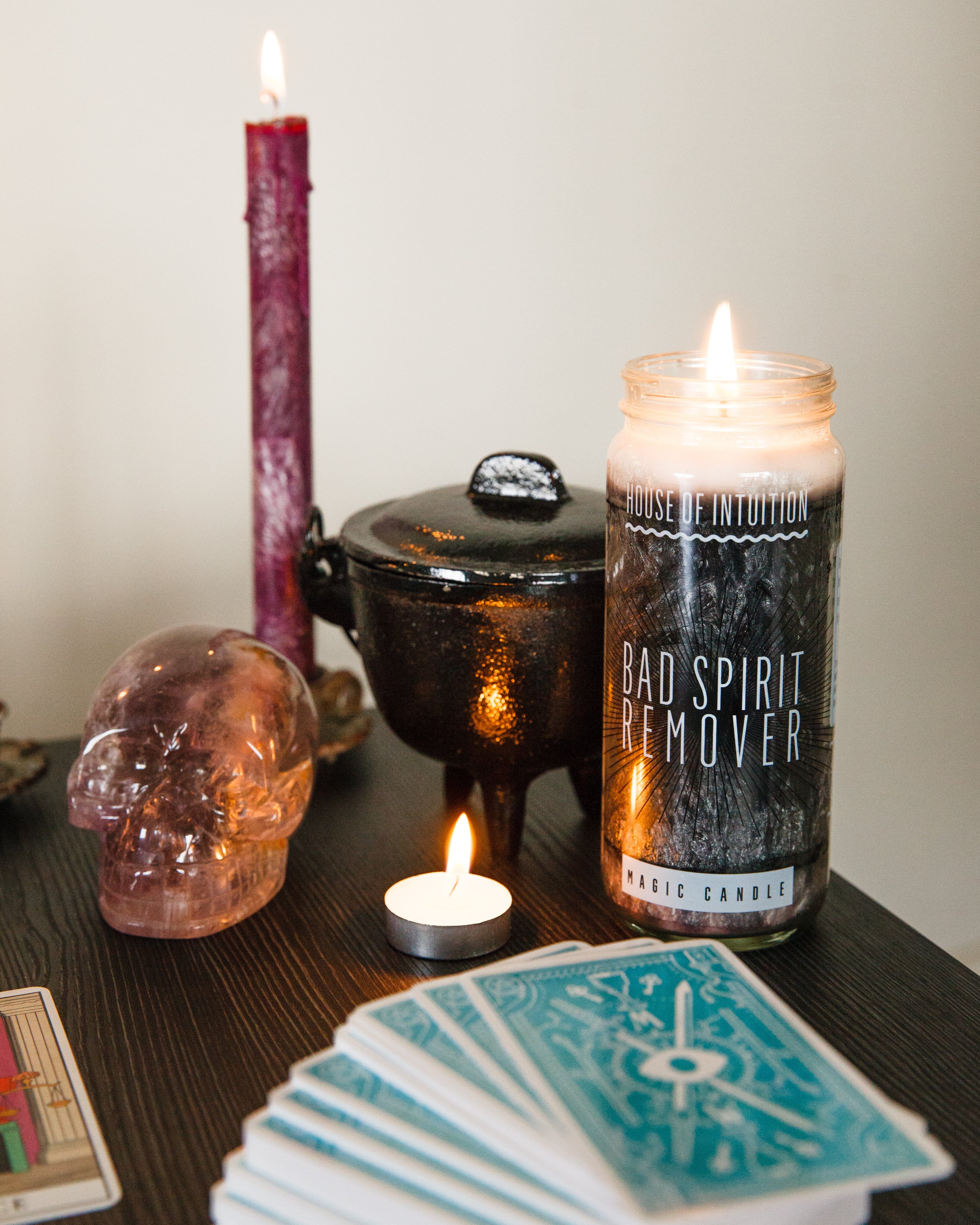 Bad Spirit Remover Magic Candle
