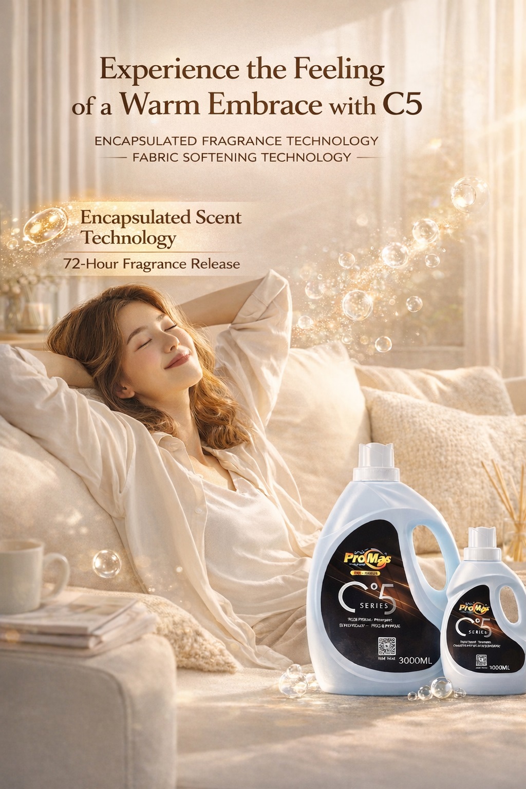 Pro-Parfum Detergent (C'5) 1000ML (Buy 1 Get 1 Free) – Total 2000ML 