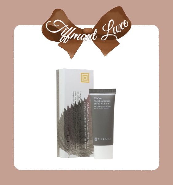 Thann 天然紫蘇防曬面霜 Shiso Natural Sunscreen SPF30 PA+++ 40g