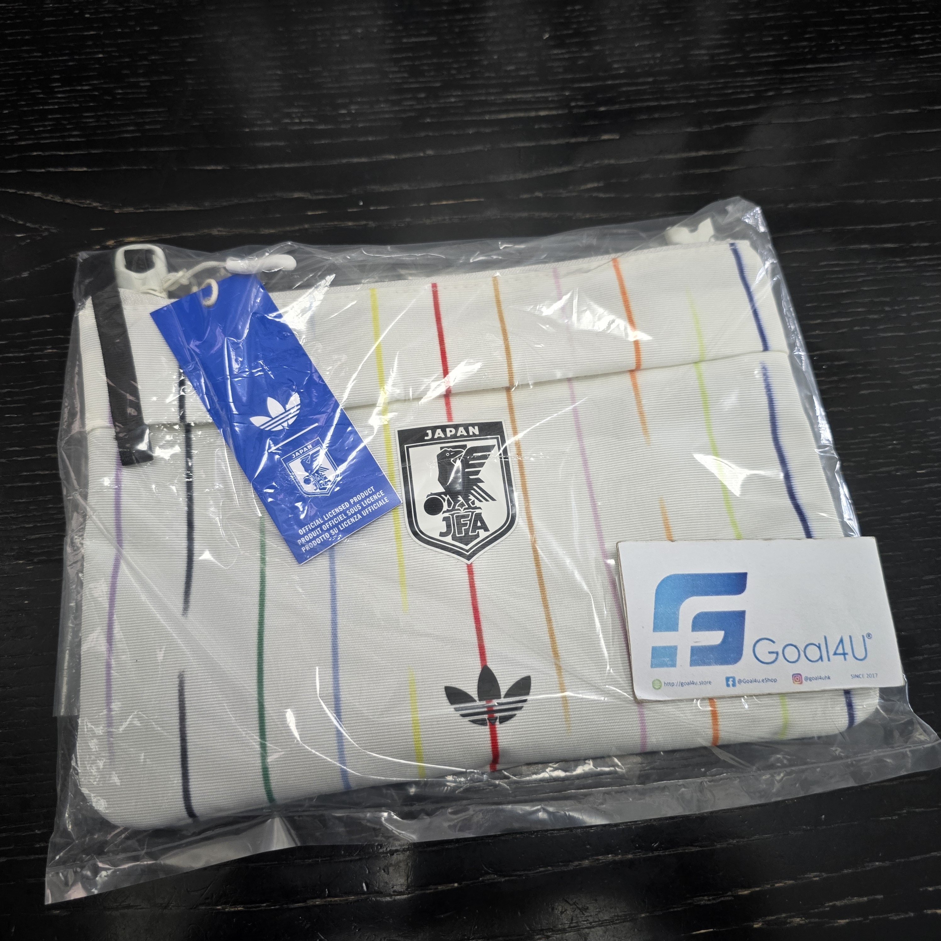 🇯🇵 日本隊作客配色帥氣登場 Adidas Japan 日本國家隊作客款Sacoche隨身小包 KC0753