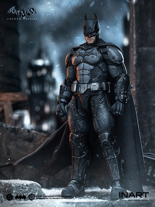 預訂商品 Inart 1/12 Arkham Origins - Batman (Battle Damaged Version) 
