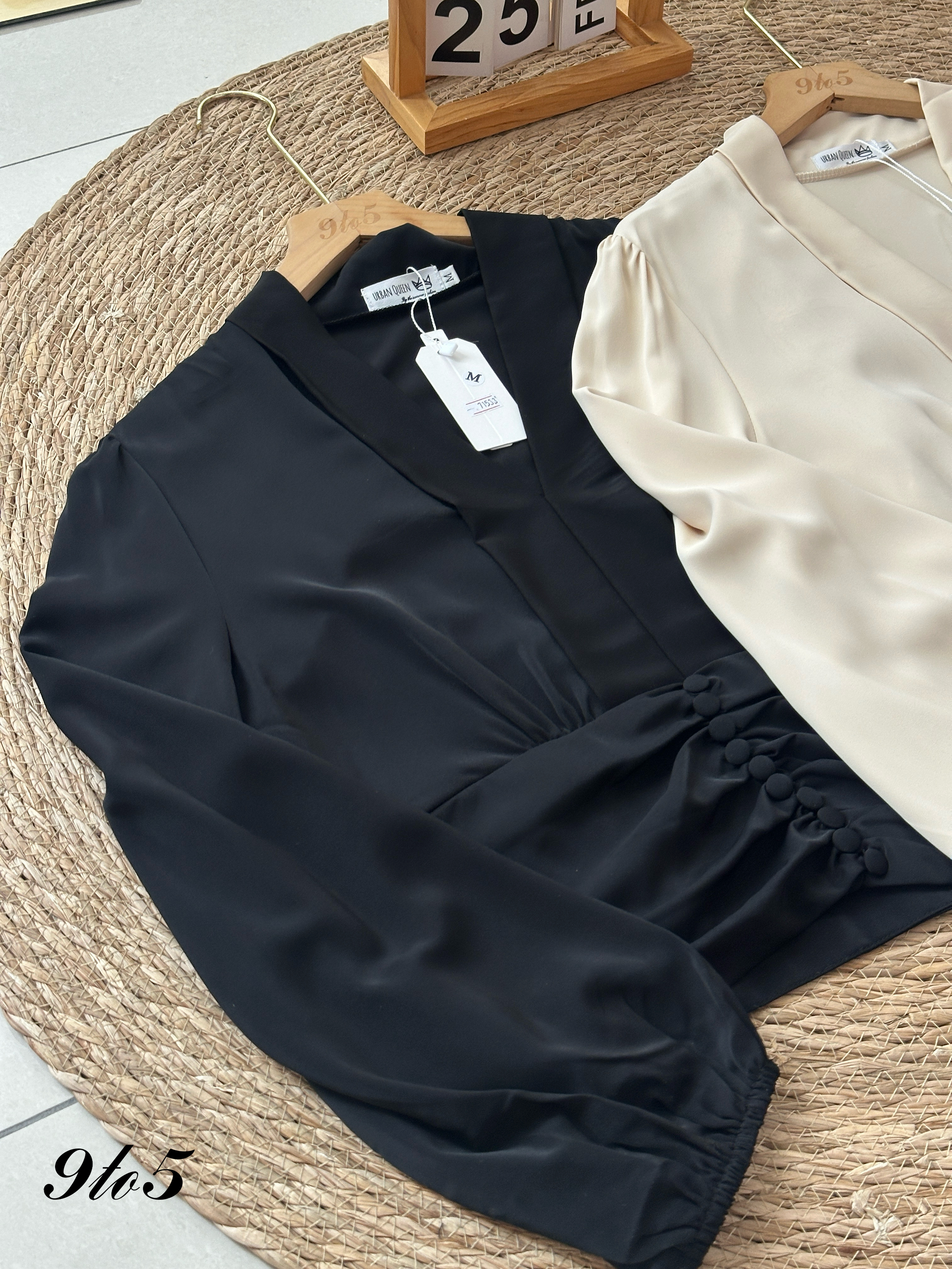 T3973 V Neck Shirt - 3 Colors