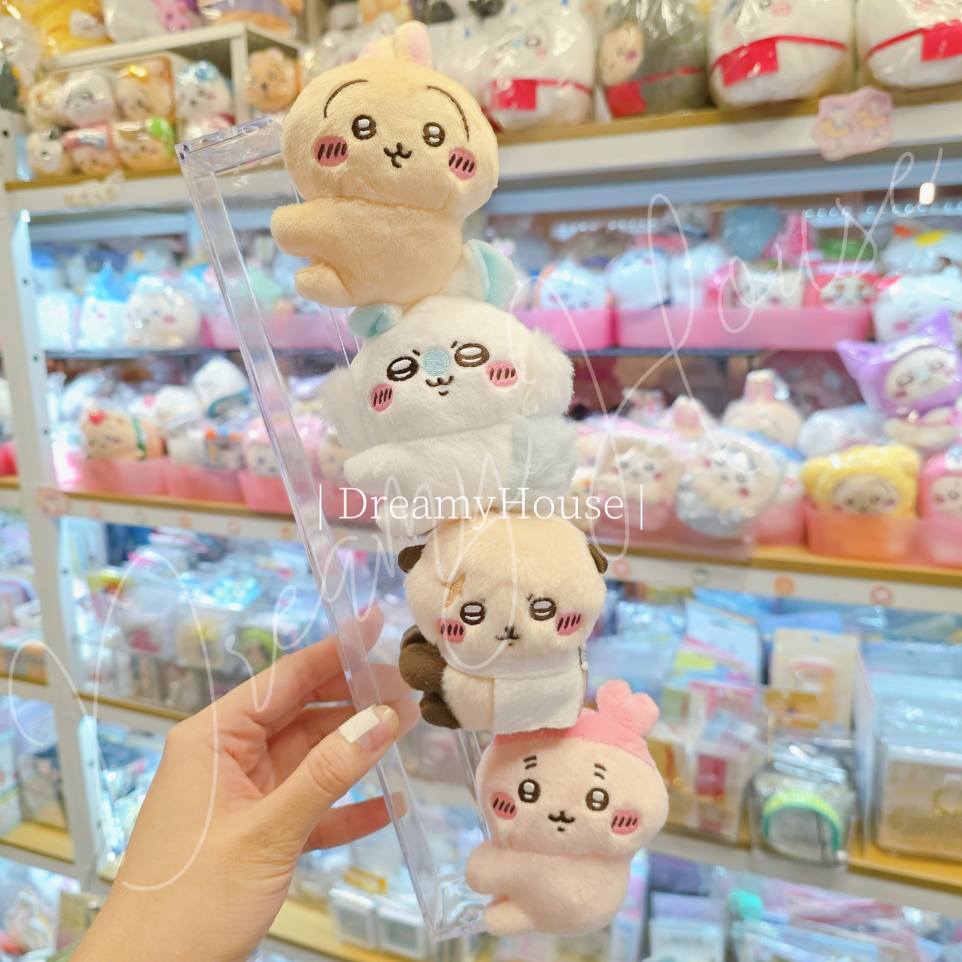 日本 Chiikawa 扭蛋 公仔夾子