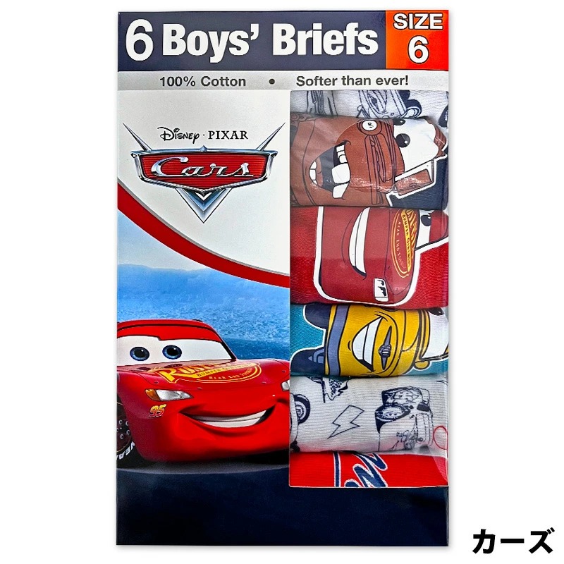 Disney Cars反斗車王兒童內褲 6PCS - 04260248