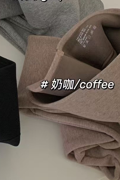 B37 冬天加绒芭比裤 