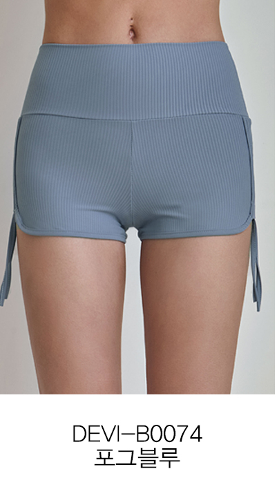 【束帶短褲】預購_DEVI-B0074 Double Strap Dolphin Pants