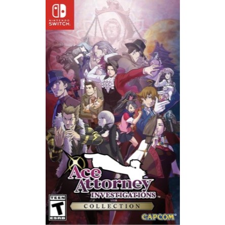 (🔥NEW RELEASE🔥) Ace Attorney Investigations Collection (Nintendo Switch) Digital Download
