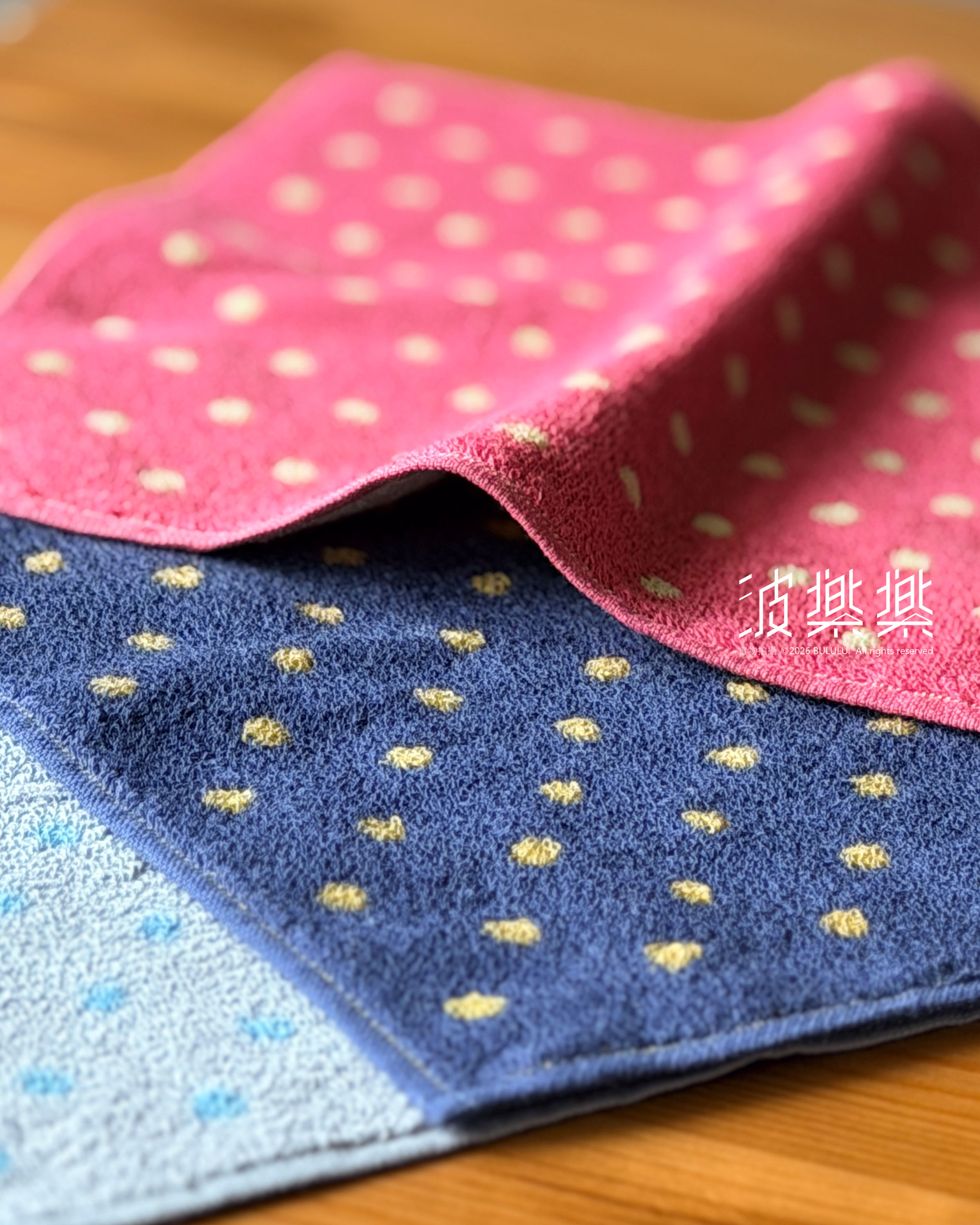 今治(圓點)小方巾 手帕